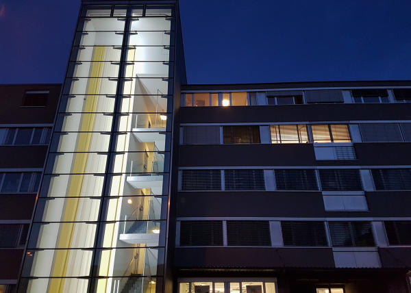 Installation neue LED-Beleuchtung