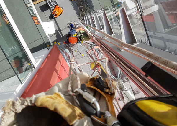 Installation neue LED-Beleuchtung