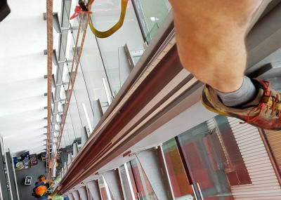 Installation neue LED-Beleuchtung