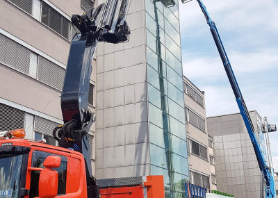 Auswechseln von RWA-Fenstern in Treppenhaus